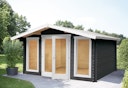 Vorschaubild Wolff Finnhaus Gartenhaus Rotterdam modern 40 mm - Aktionsmodell