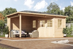 Wolff Finnhaus Gartenhaus Grete 5828 - 40 mm