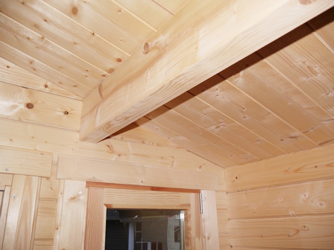 Wolff Finnhaus Gartenhaus Trondheim 44-D 2-Raum isolierverglast