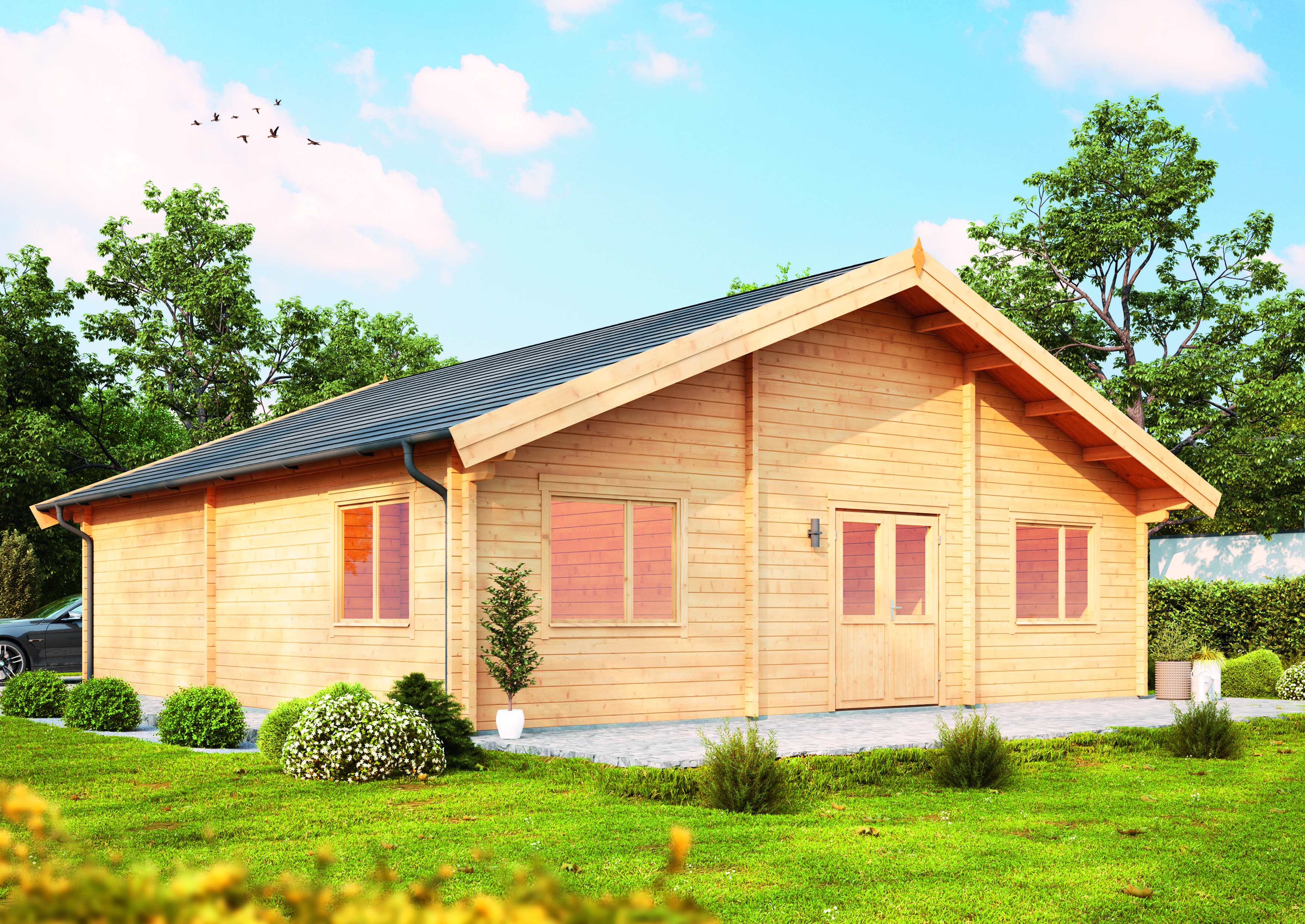 Wolff Finnhaus Gartenhaus Ferienhaus Westerwald