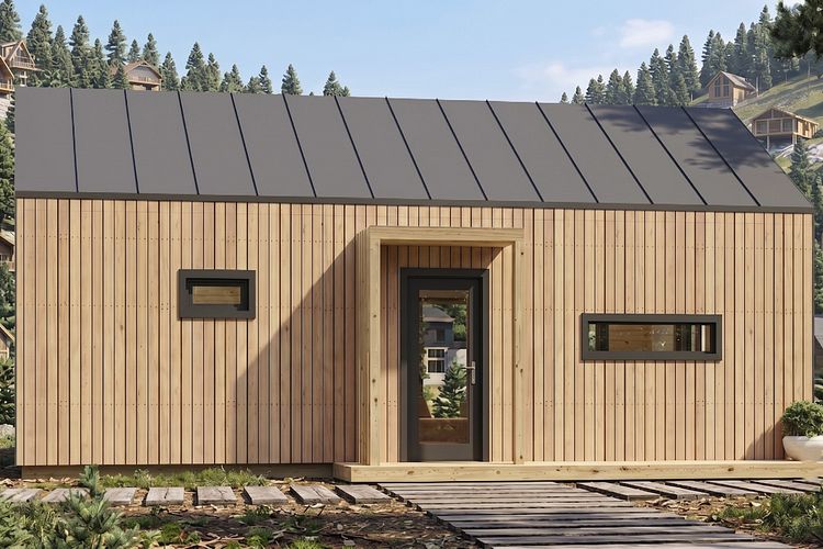 Wolff Finnhaus Ferienhaus Sajan 44 - 88 mm