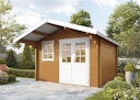 Vorschaubild Wolff Finnhaus Blockbohlenhaus Lisa 44-A/B/C XL isolierverglast