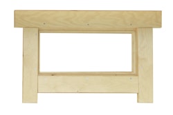 Wolff Finnhaus Einzelfenster feststehend (für Pavillon Wanja)- 45 mm