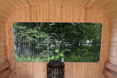 Wolff Finnhaus Rückwand-Fenster für Sauna Luago 2x2 Wolff Finnhaus Rückwand-Fenster für Sauna Luago 2x2Zubehörbild