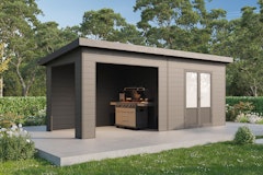 Wolff Finnhaus WPC Gartenhaus Tona 6024 - 28 mm Wolff Finnhaus WPC Gartenhaus Tona 6024 - 28 mmZubehörbild
