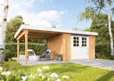 Vorschaubild Wolff Finnhaus Gartenhaus Gerätehaus Pulti 34-B  Typ 2 mit 300 cm Seitendach C