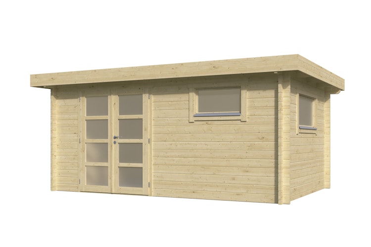 Wolff Finnhaus Gartenhaus Levke 4529 - 44 mm 