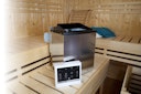 Vorschaubild Karibu 9 kW Bio-Kombiofen Saunaofen anthrazit inkl. Steuergerät EASY schwarz - Sparset