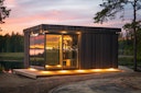 Vorschaubild Wolff Finnhaus Design-Gartenhaus Winje 6634 isolierverglast - 94 mm  