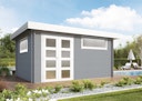 Vorschaubild Wolff Finnhaus Gartenhaus Flachdachhaus Lille B - Aktionsmodell