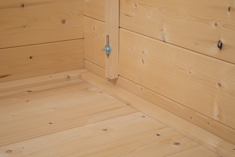 Wolff Finnhaus Blockbohlenhaus Pia 3030 - 34 mm