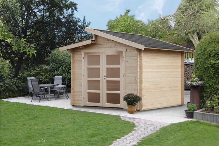 Wolff Finnhaus Blockbohlenhaus Bornholm 40-A