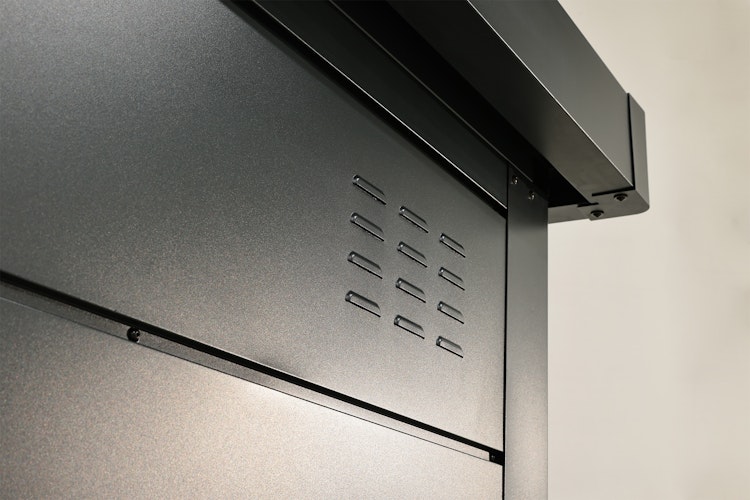 Wolff Finnhaus Premium Metall Gartenhaus Eirik 2424 Anthrazit