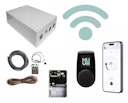 Vorschaubild Karibu 4,5 kW Bio-Kombiofen anthrazit inkl. Huum WLAN Steuergerät mit App-Steuerung