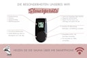Vorschaubild Karibu 4,5 kW Bio-Kombiofen anthrazit inkl. Huum WLAN Steuergerät mit App-Steuerung