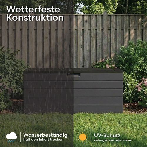 Suncast Kunststoff-Gartenbox 454 L