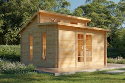 Wolff Finnhaus Gartenhaus Gisella 4040 - 40 mm