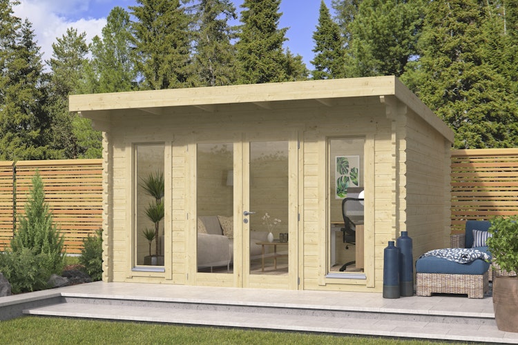 Wolff Finnhaus Gartenhaus Rikke 3838 - 44 mm
