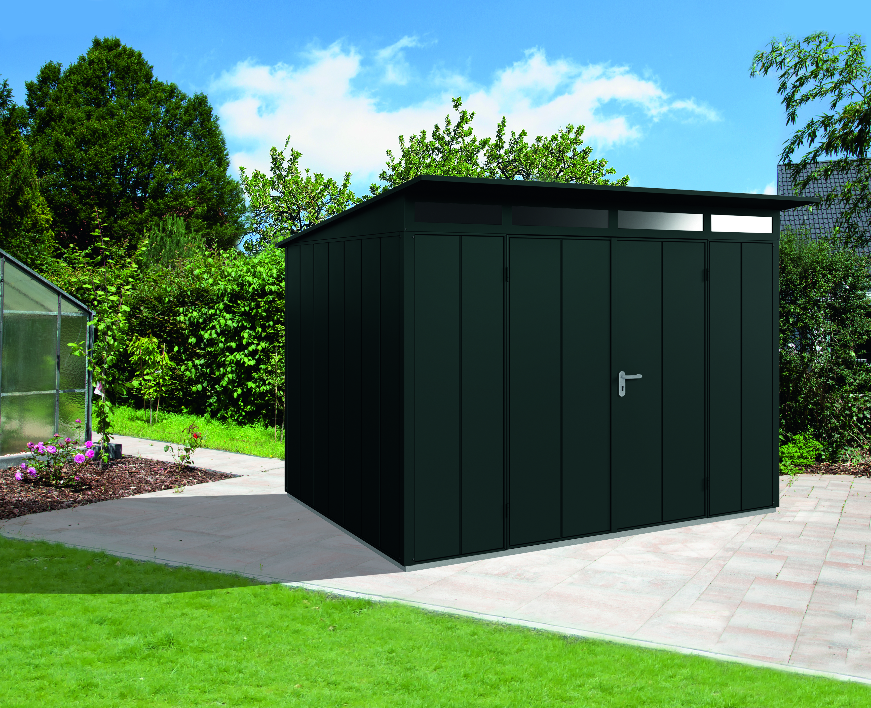 Wolff Finnhaus Metallgerätehaus Fascinato 3024