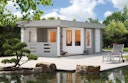 Vorschaubild Wolff Finnhaus Gartenhaus 5-Eckhaus Maja 40-B / 2-Raum
