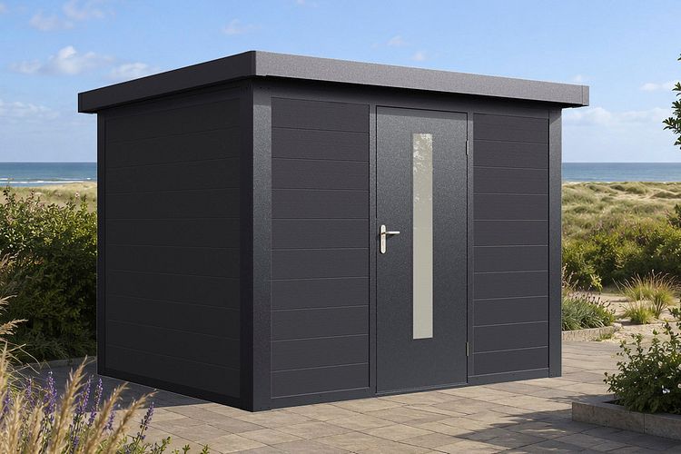 Wolff Finnhaus WPC Gartenhaus Loke - 28 mm