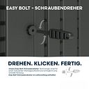 Vorschaubild Suncast Kunststoff-Gerätehaus Modernist mit Schiebetür – stahlverstärkt (Woodland)
