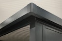 Vorschaubild Wolff Finnhaus Premium Metall Gartenhaus Eirik 2424 Anthrazit