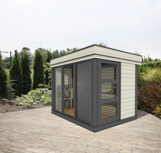 Wolff Finnhaus Saunahaus Paradiso 3x2 (1-Raum/2-Raum)