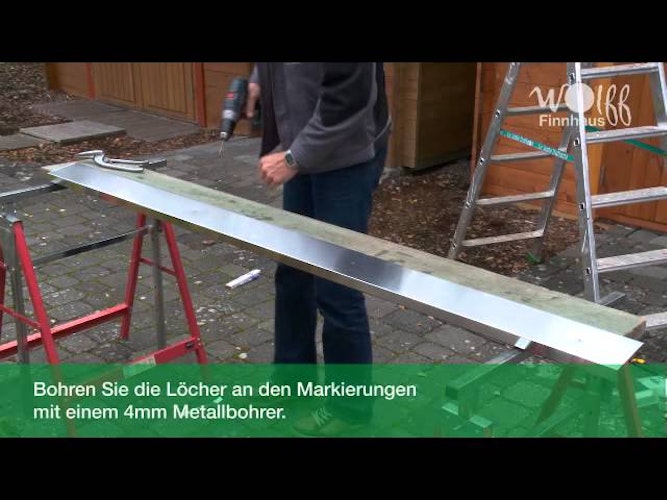 Giebel/Ortgang-Abdeckung für Satteldach-Gartenhäuser anthrazit (1 Stück) Giebel/Ortgang-Abdeckung für Satteldach-Gartenhäuser anthrazit (1 Stück)